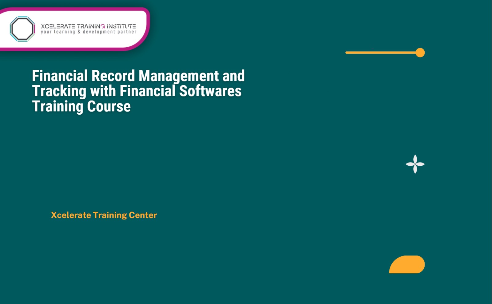 Financial record management and tracking with financial softwares Training Course
