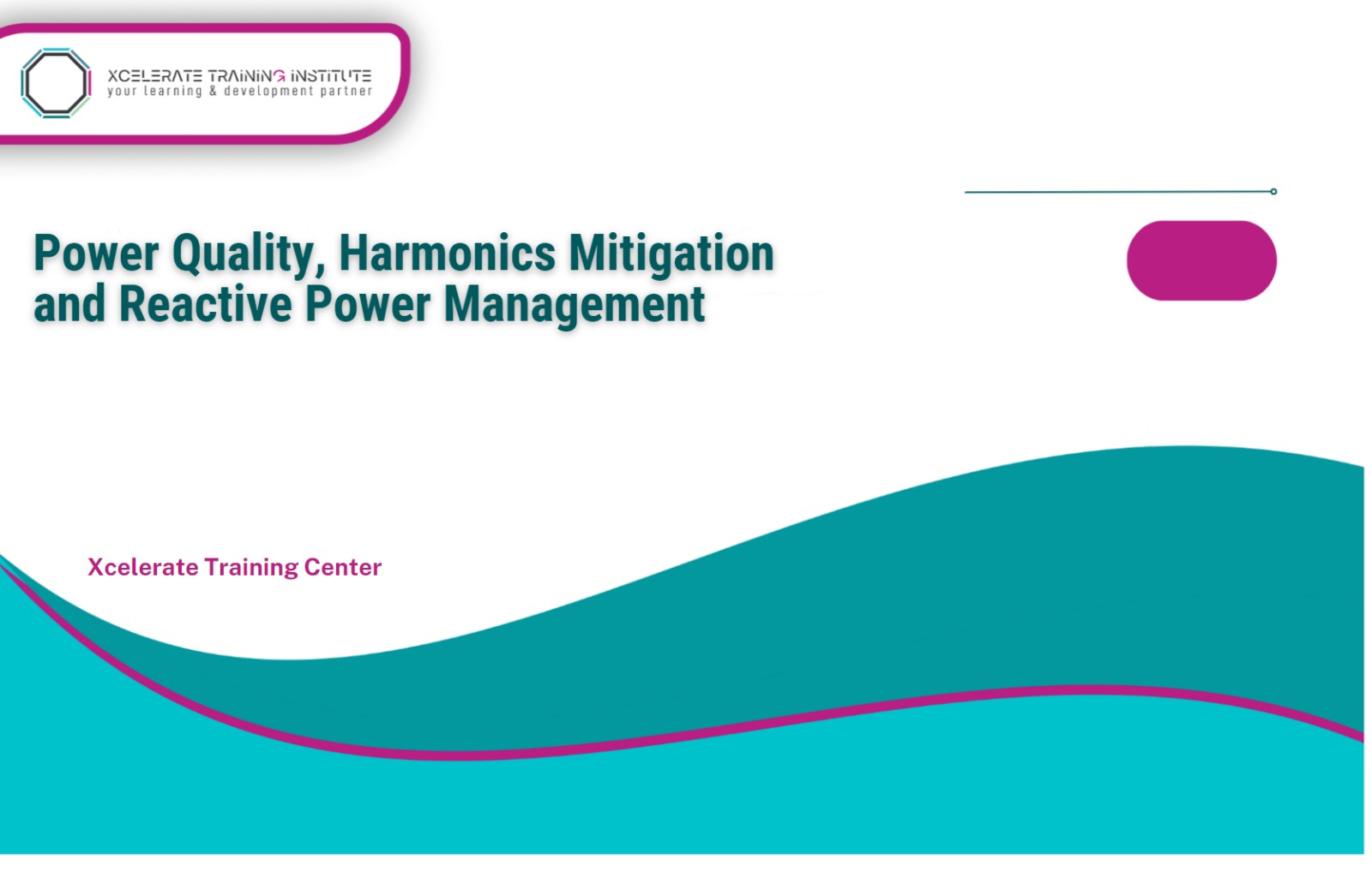 Power Quality, Harmonics Mitigation and Reactive Power Management Training Course