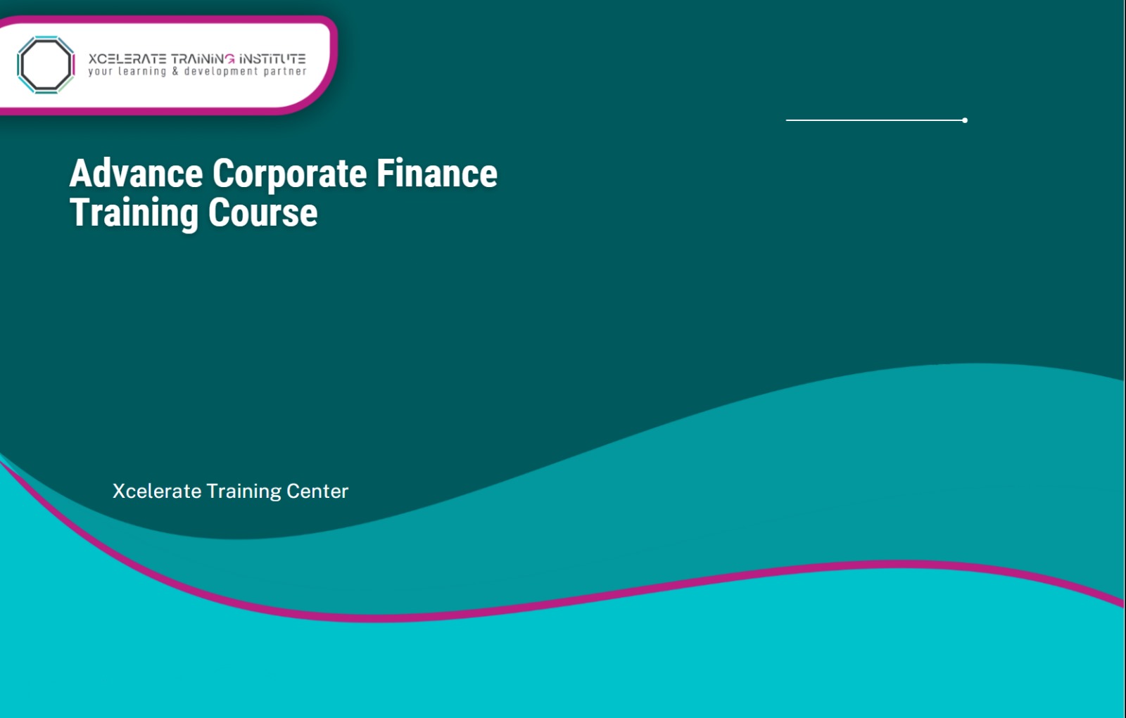 Advance Corporate Finance Training Course