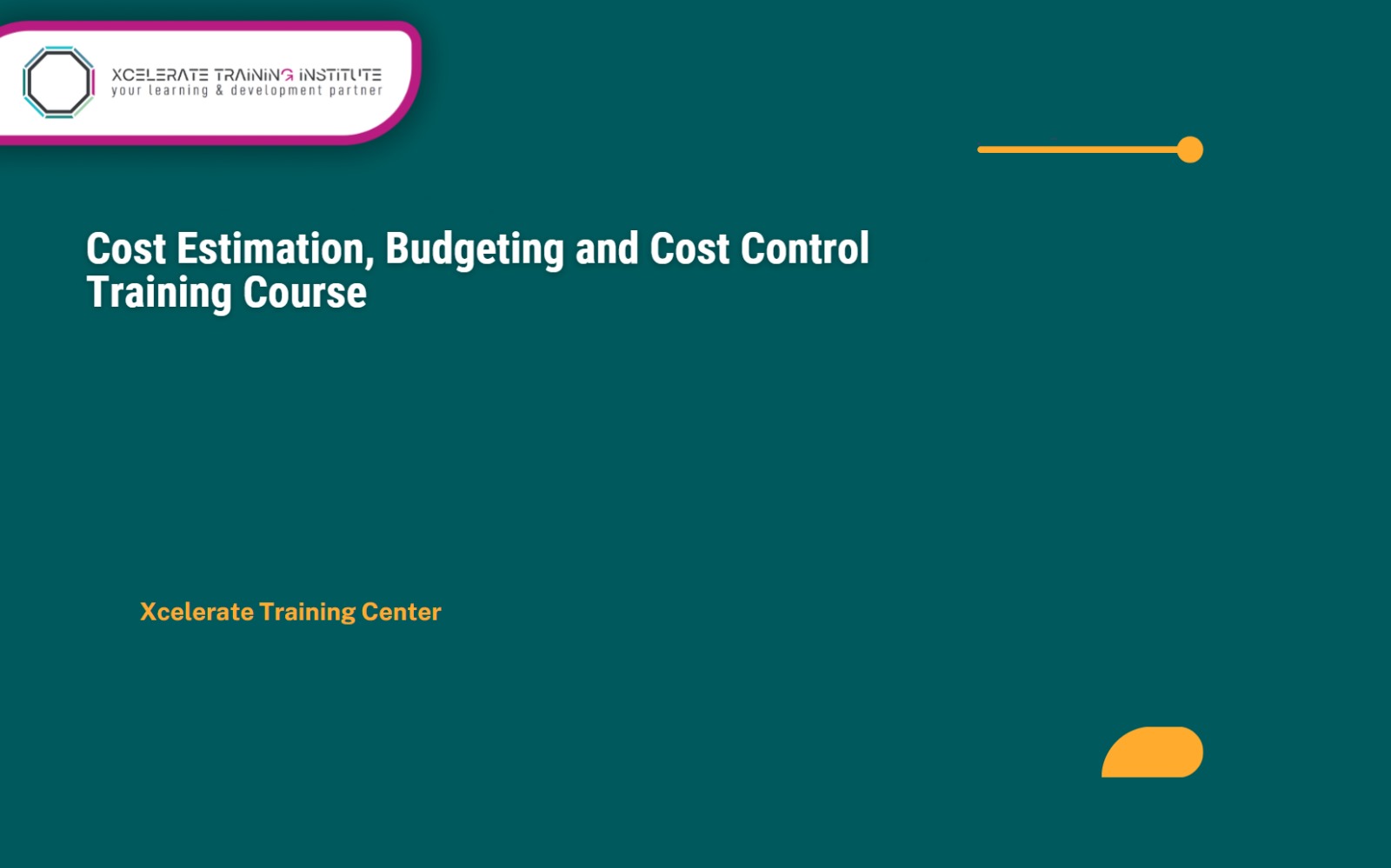 Cost Estimation, Budgeting and Cost Control Training Course
