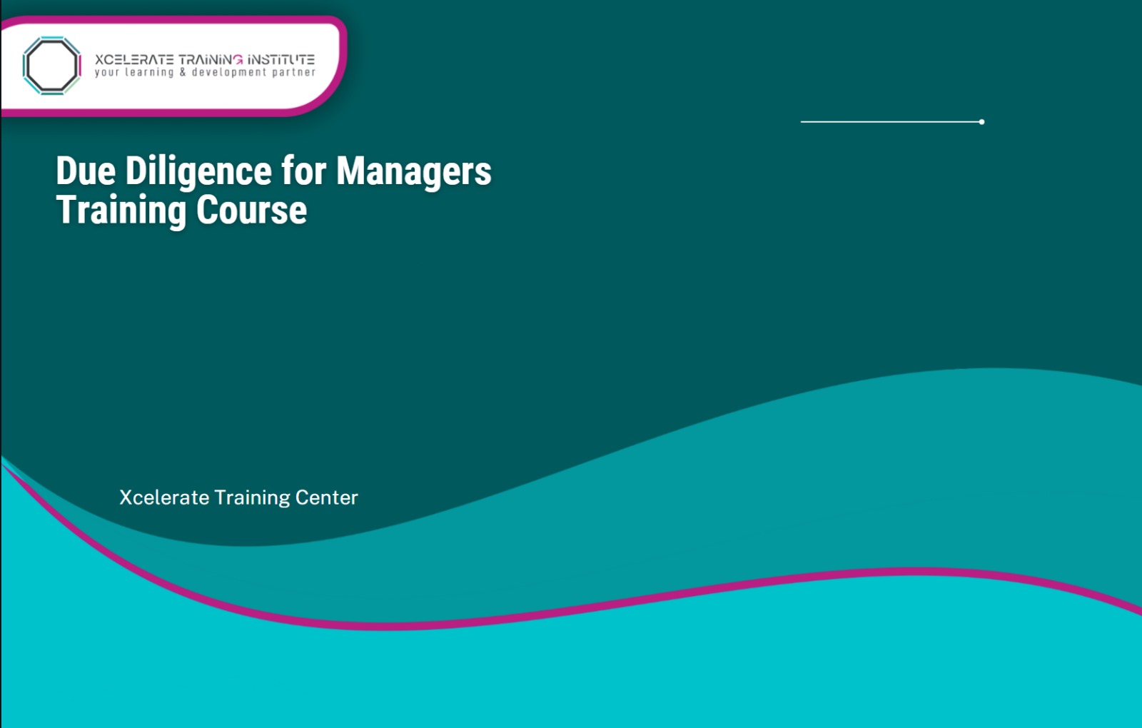Due Diligence Training for Managers Training Course