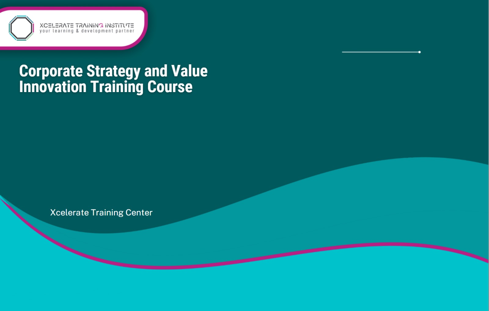 Corporate Strategy and Value Innovation Training Course
