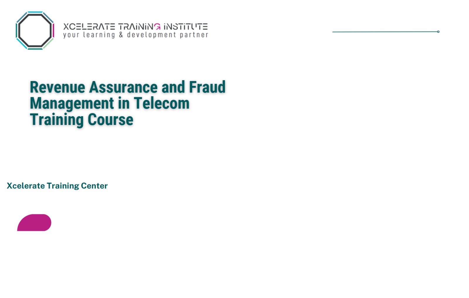 Revenue Assurance and Fraud Management in Telecom Training Course