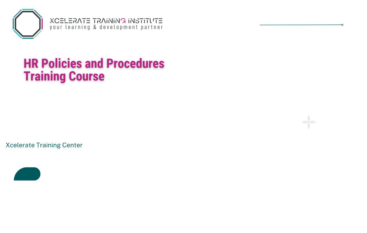 HR Policies and Procedures Training Course