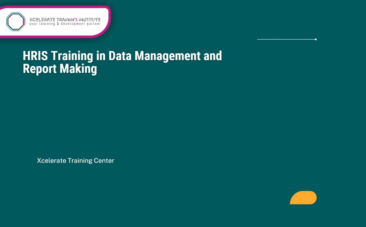 HRIS Training in Data Management and Report Making Training Course