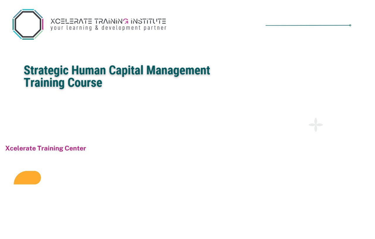 Strategic Human Capital Management Training Course