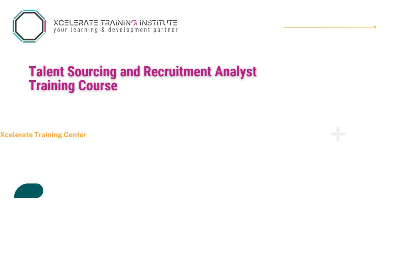 Talent Sourcing and Recruitment Analyst Training Course