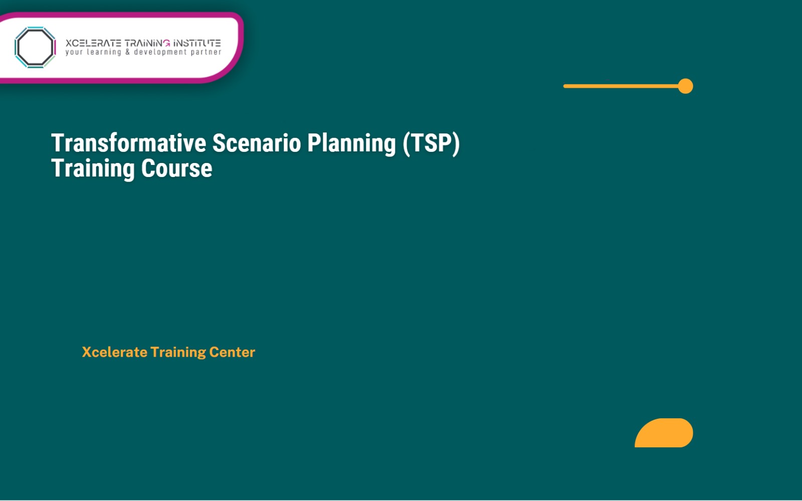 Transformative Scenario Planning (TSP) Training Course