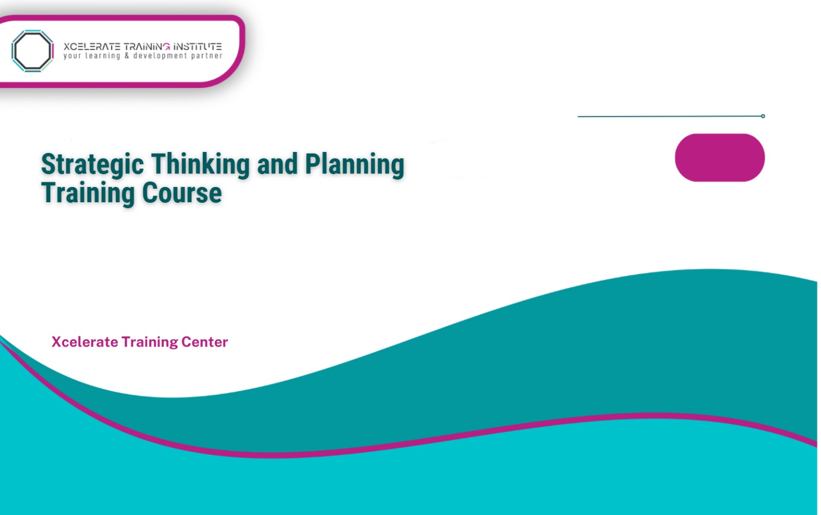 Strategic Thinking and Planning Training Course