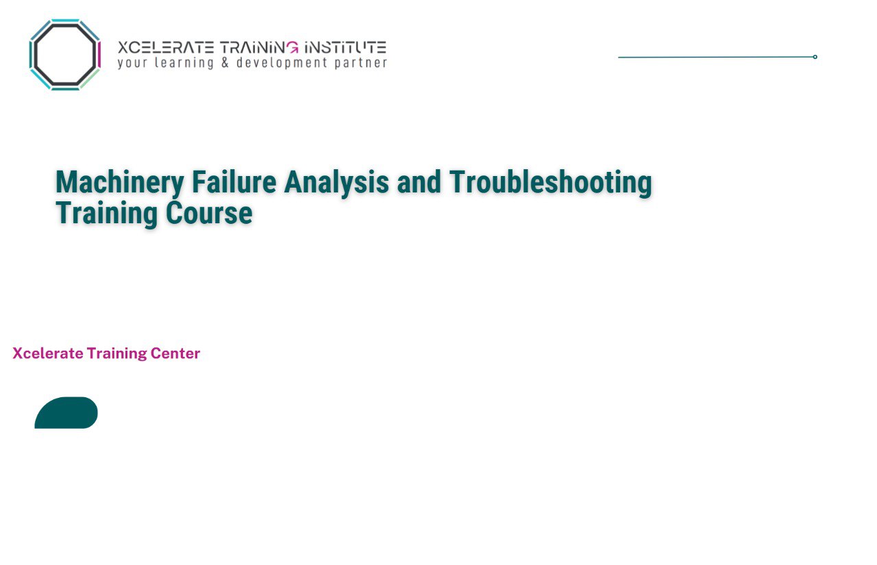 Machinery Failure Analysis and Troubleshooting Training Course