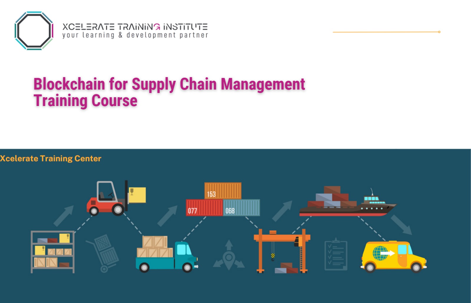 Blockchain for Supply Chain Management Training Course