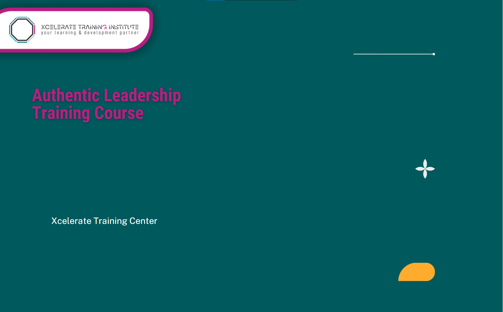 Authentic Leadership Training Course